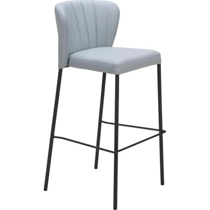 Linz Barstool (Set of 2) Gray