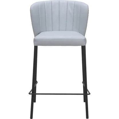 Linz Counter Stool (Set of 2) Gray