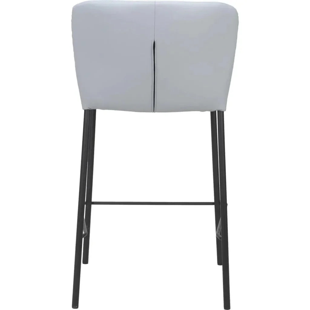 Linz Counter Stool (Set of 2) Gray