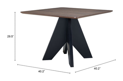 Lisse Wooden Square Dining Table