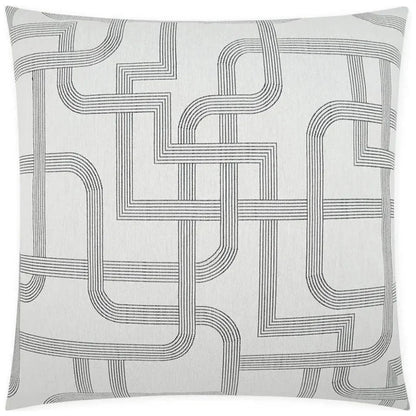 Lithgow White Throw Pillow With Insert
