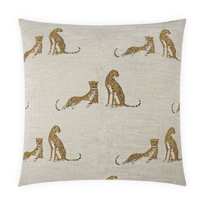 Little Iris Handmade Cotton Throw Pillow