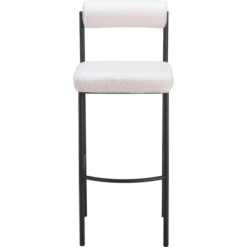 Livorno Barstool (Set of 2) Ivory