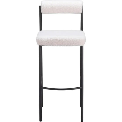 Livorno Barstool (Set of 2) Ivory