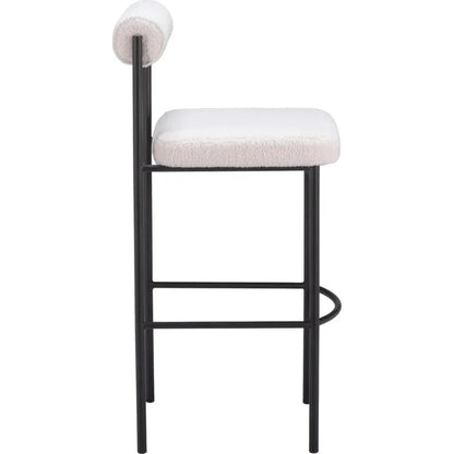 Livorno Barstool (Set of 2) Ivory