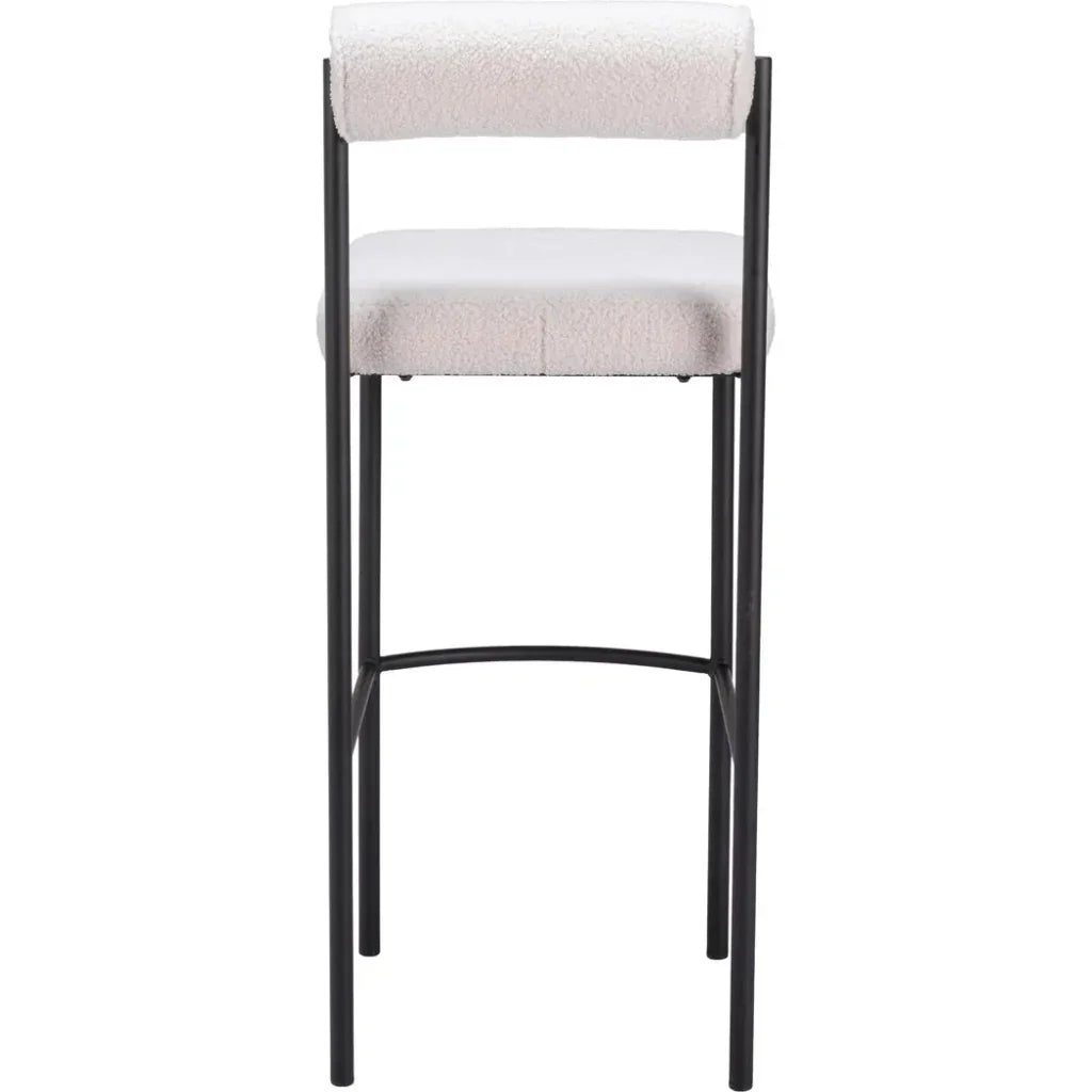 Livorno Barstool (Set of 2) Ivory