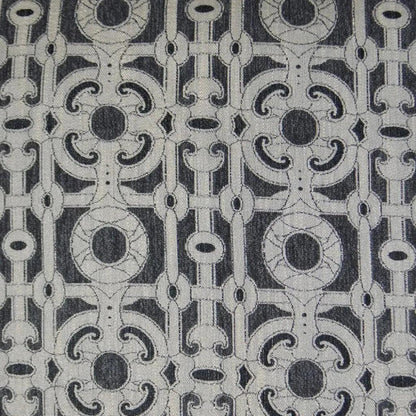 Locket Grey Throw Pillow With Insert