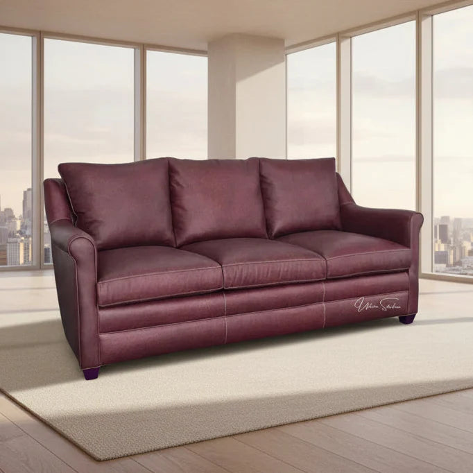 Lone Star Custom Chiller - Texas-Sized Leather Couch