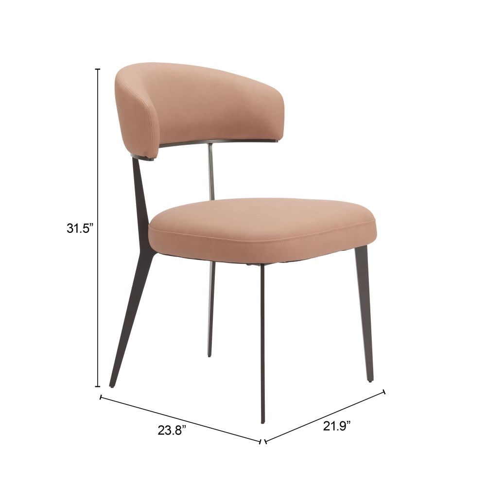 Loom Faux Leather Dining Chair 2PC