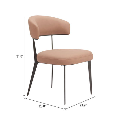 Loom Faux Leather Dining Chair 2PC