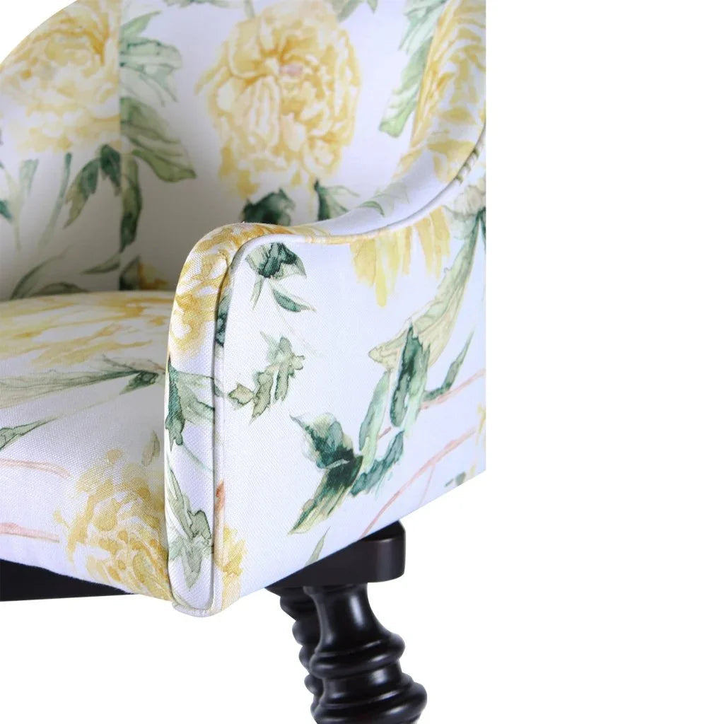 Loren Colorful Fabric Counter Stool