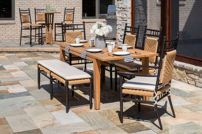 Low Country Dining Armchair Premium Wicker Furniture