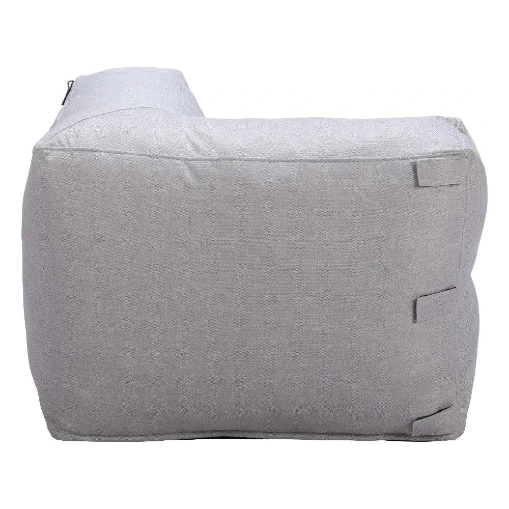 Luanda Corner Chair Gray