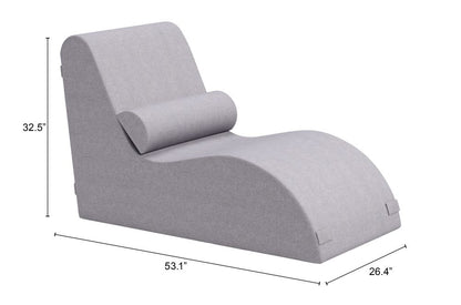 Luanda Olefin Fabric Outdoor Chaise Lounge