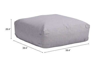 Luanda Olefin Fabric Outdoor Ottoman