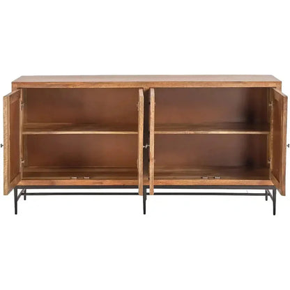 Luritha Bone Inlay Four Doors Sideboard