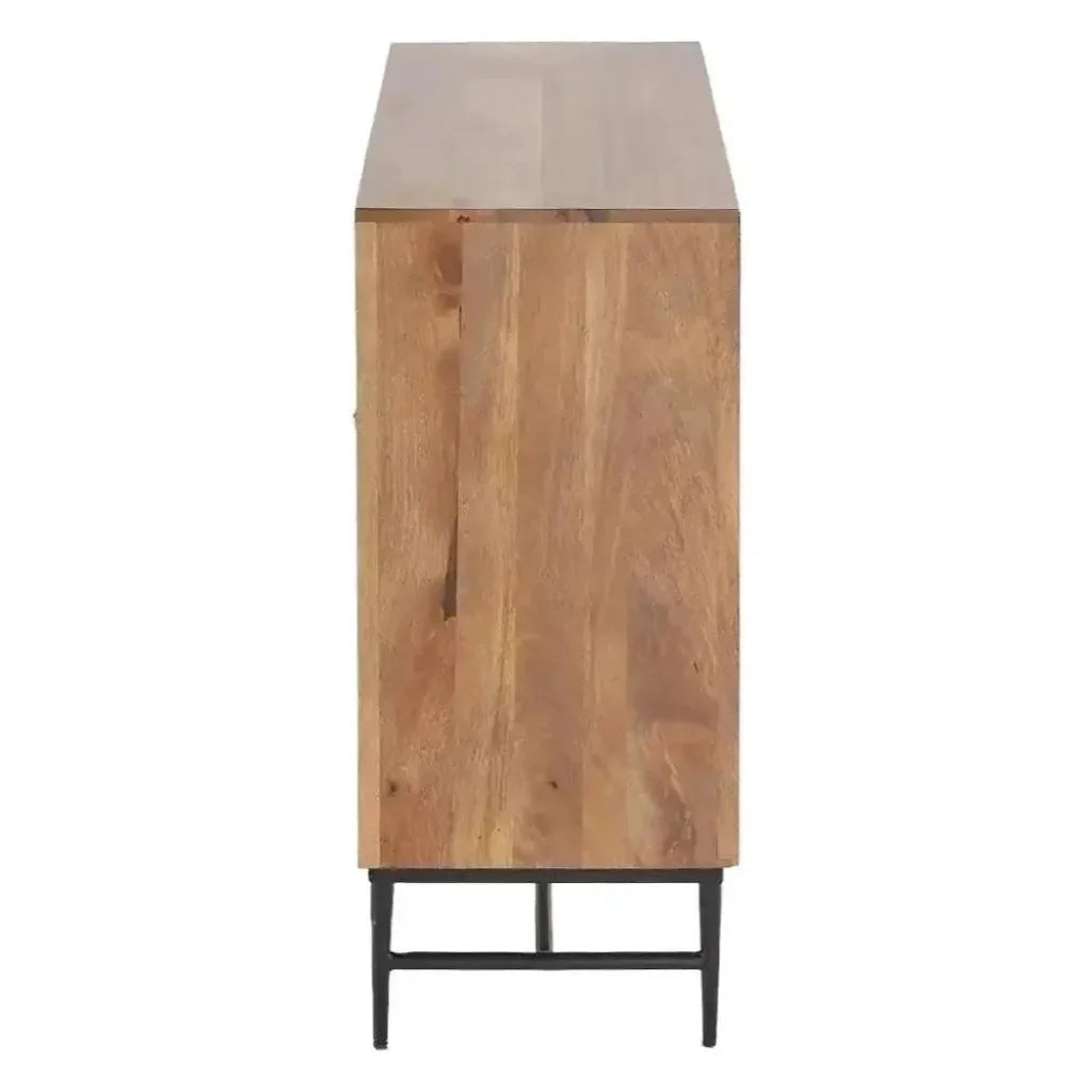 Luritha Bone Inlay Two Door Cabinet