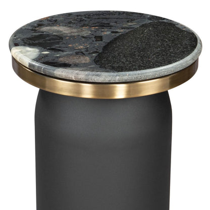Luxor Marble Top Round Drink Table