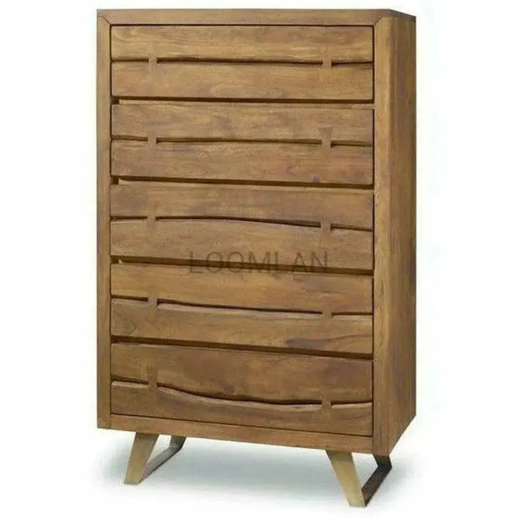 Lyia Five Drawers Wooden Tall Chest