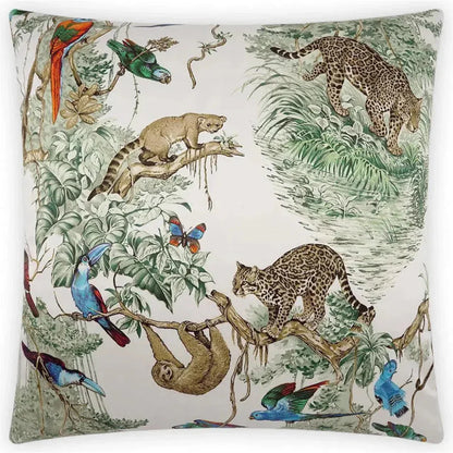 Madagascar Multi Multi Color Throw Pillow With Insert