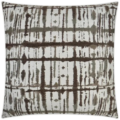 Maddox Latte Chocolate Brown Throw Pillow Insert