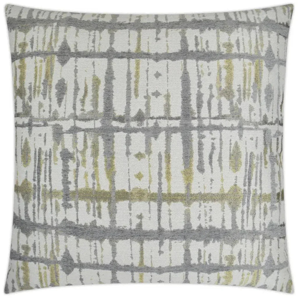 Maddox Powder Grey Throw Pillow With Insert