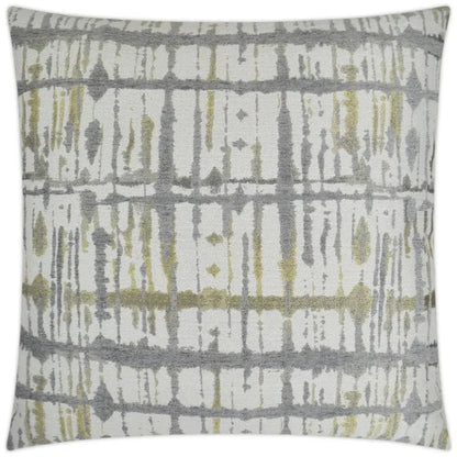 Maddox Powder Grey Throw Pillow With Insert