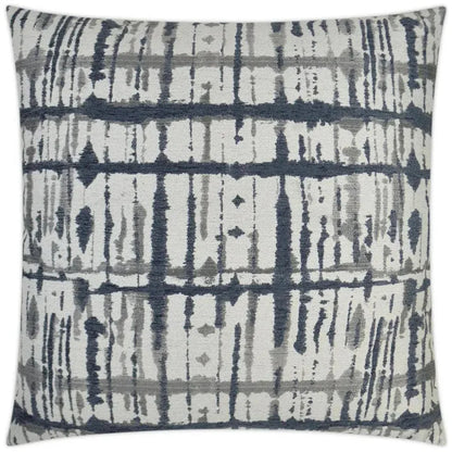 Maddox Slate Blue Throw Pillow With Insert