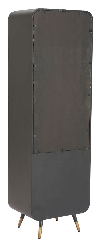 Magara Wooden Black Bar Cabinet