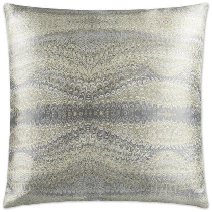 Magma Nickel Grey Throw Pillow With Insert
