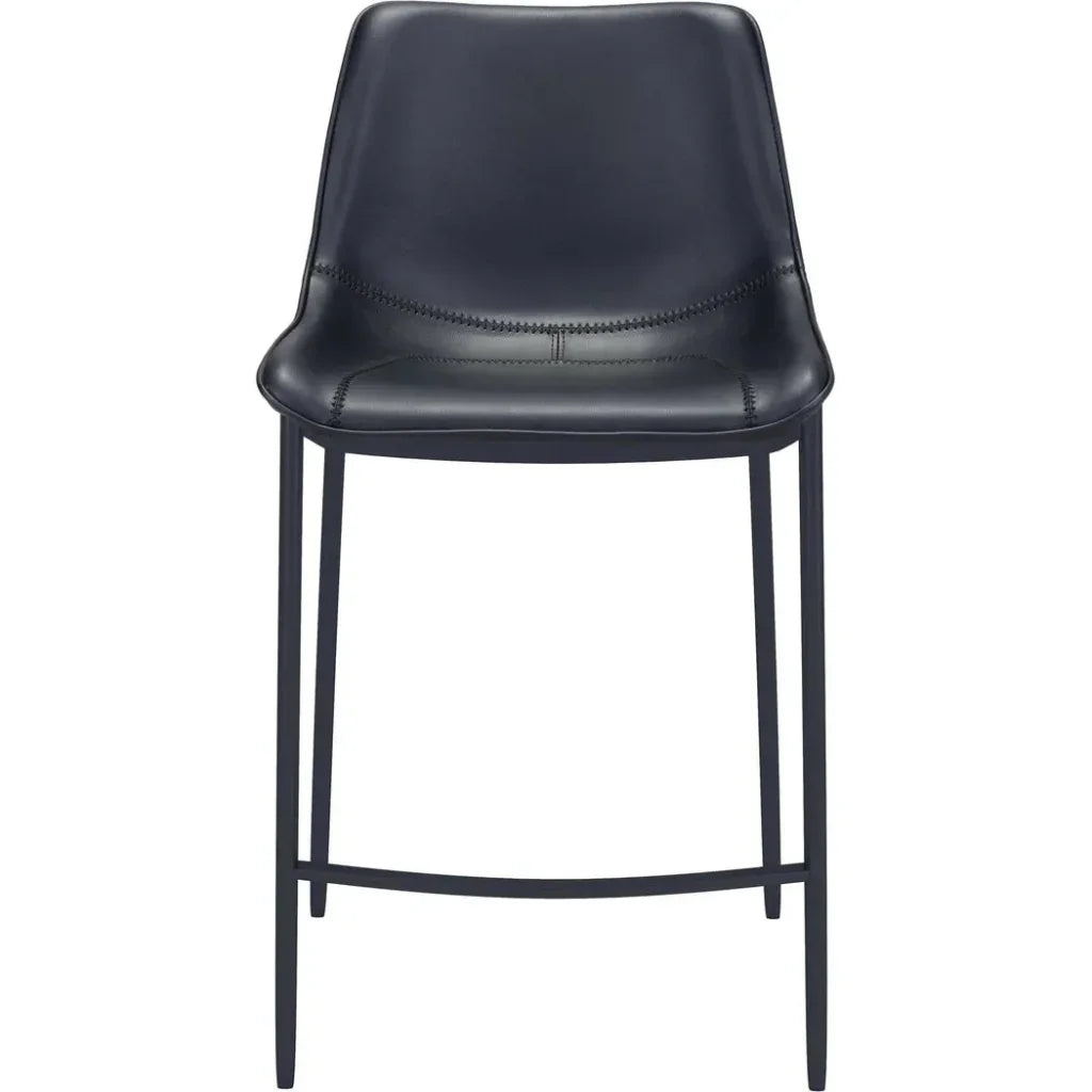 Magnus Bar Chair (Set of 2) Black