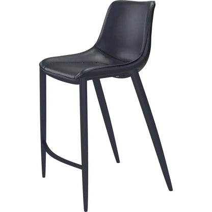 Magnus Bar Chair (Set of 2) Black