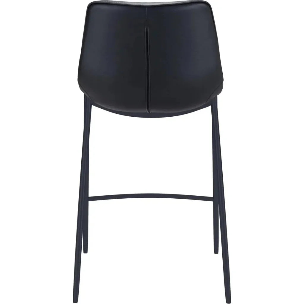 Magnus Bar Chair (Set of 2) Black