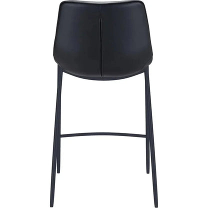 Magnus Bar Chair (Set of 2) Black