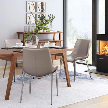 Magnus Leather Dining Chair 2PC