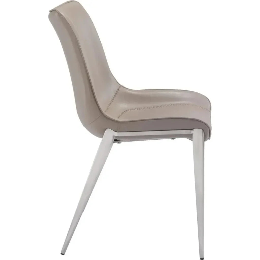 Magnus Leather Dining Chair 2PC