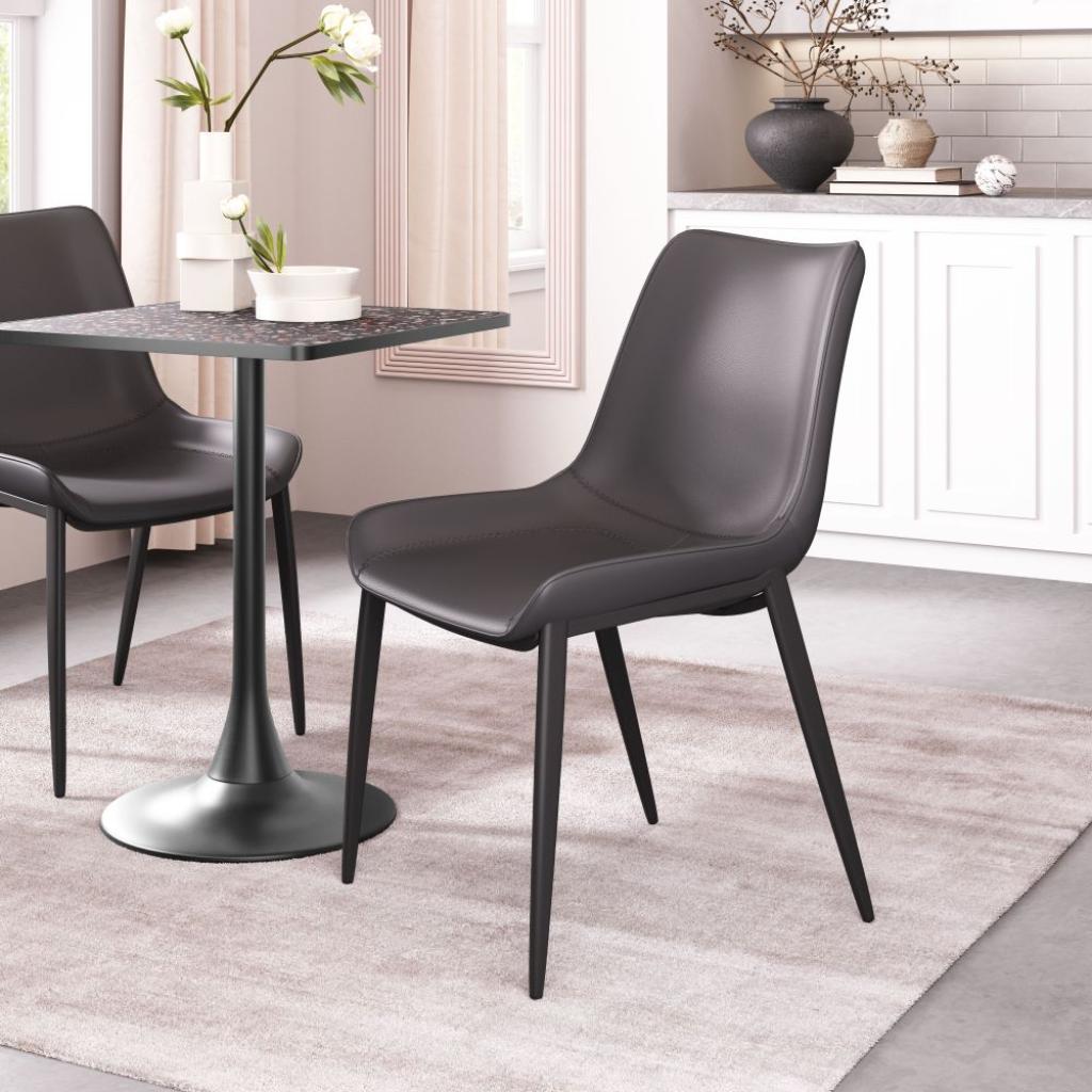 Magnus Leather Dining Chair 2PC