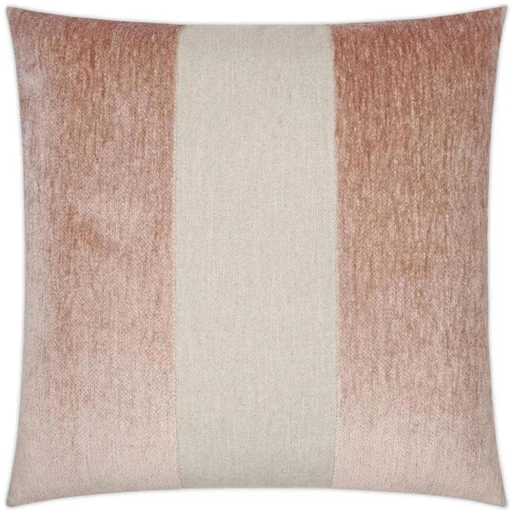 Magritte Blush Ribbon Blush Large Throw Pillow Insert