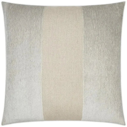 Magritte Pearl Ribbon Silver Large Throw Pillow Insert