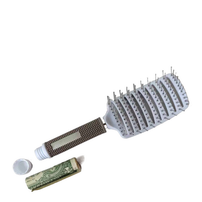 Hair Brush Diversion Safe - Discreet Stash Spot for Hiding Money & Valuables