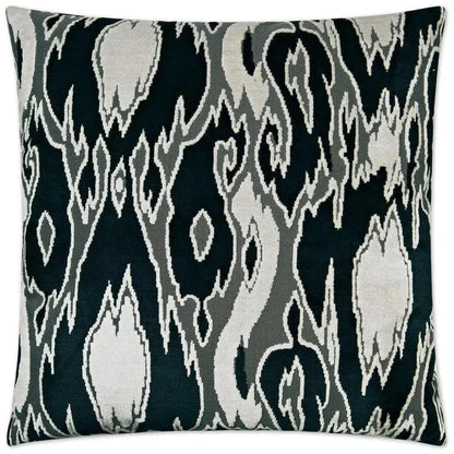 Maldives Domino Black Throw Pillow Insert