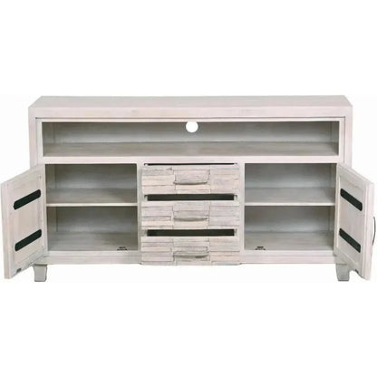 Malessa Reclaimed Wood Media Cabinet