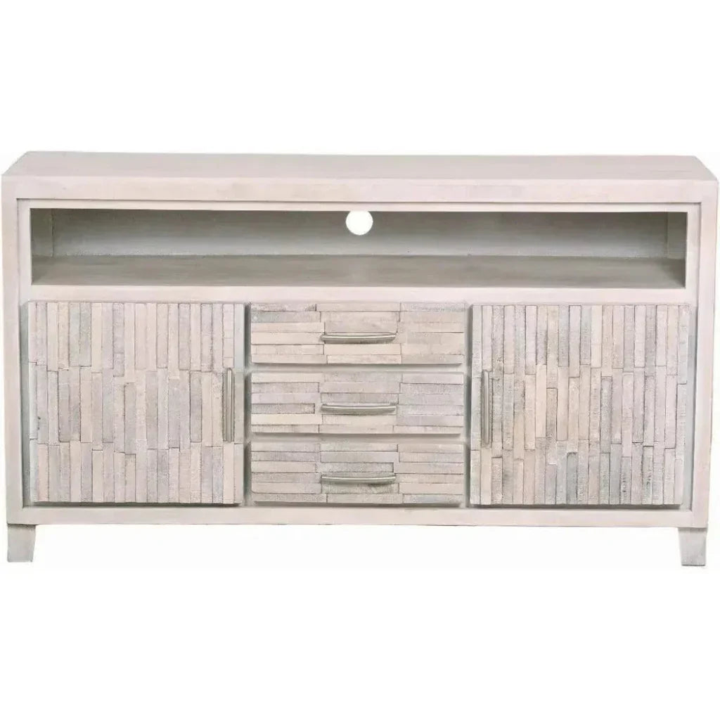 Malessa Reclaimed Wood Media Cabinet