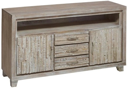 Malessa Reclaimed Wood Media Cabinet
