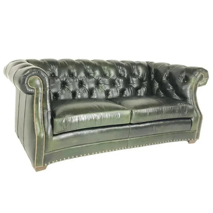 Mallard Made America Leather Sofa - Custom Benchmade