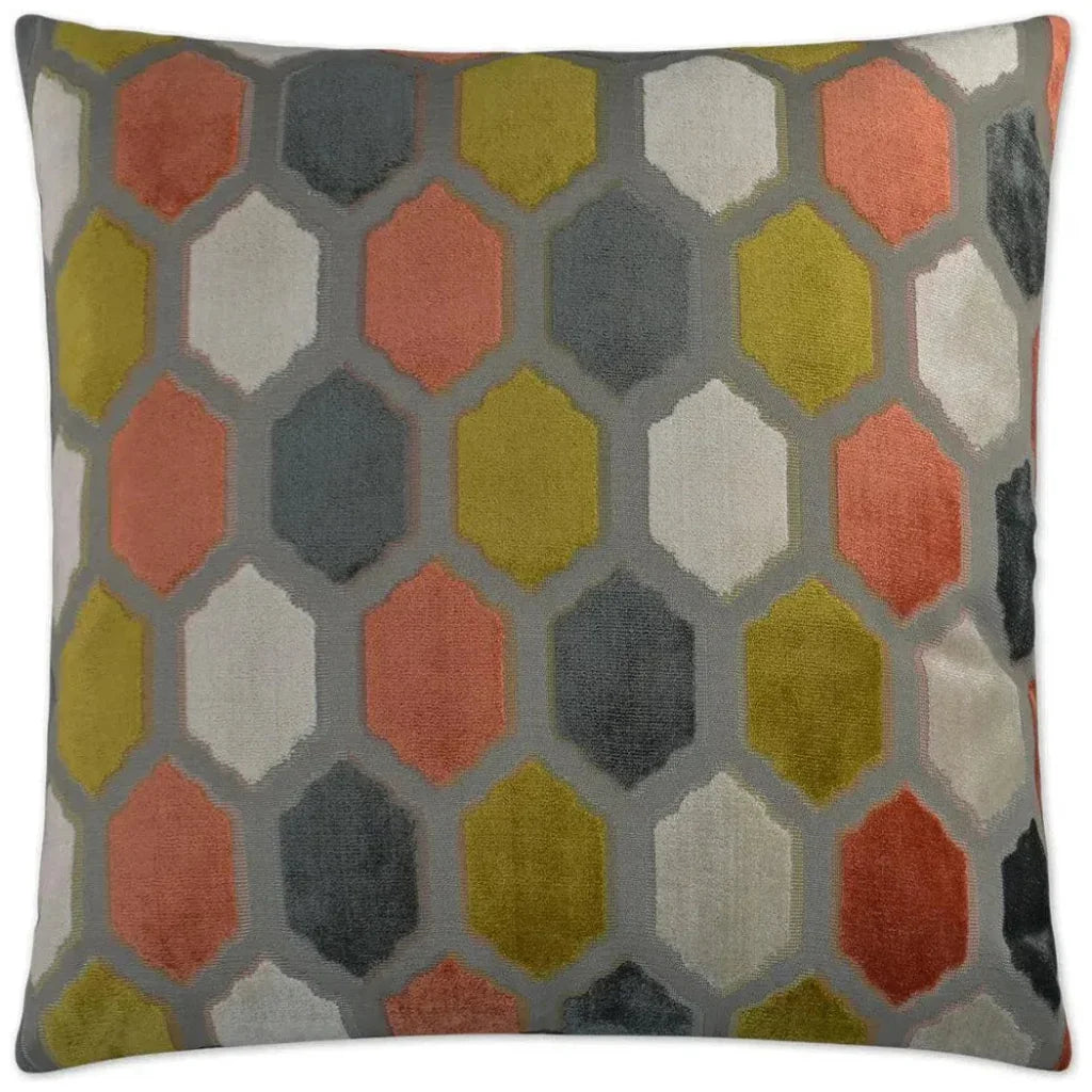 Mallorca Sorbet Multi Color Throw Pillow Insert