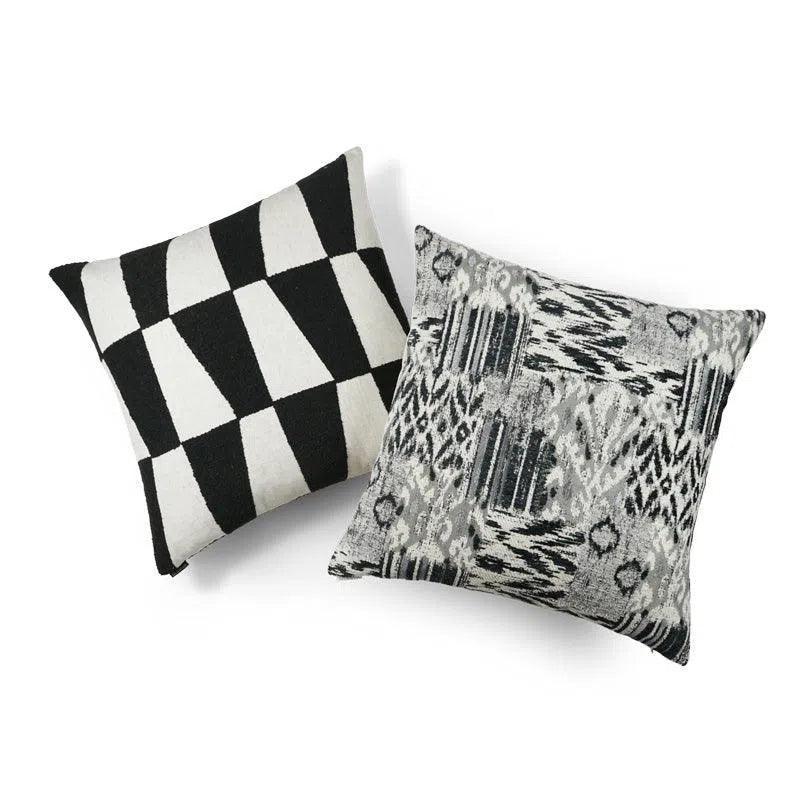 Manfri Zinc Global Grey Large Throw Pillow Insert