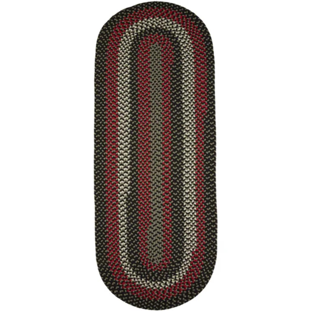 Manhattan Braided Runner Reversible Area Rugs