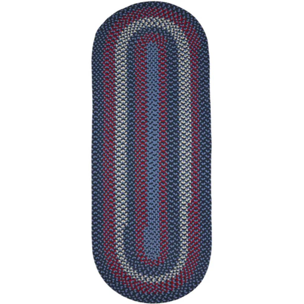 Manhattan Braided Runner Reversible Area Rugs