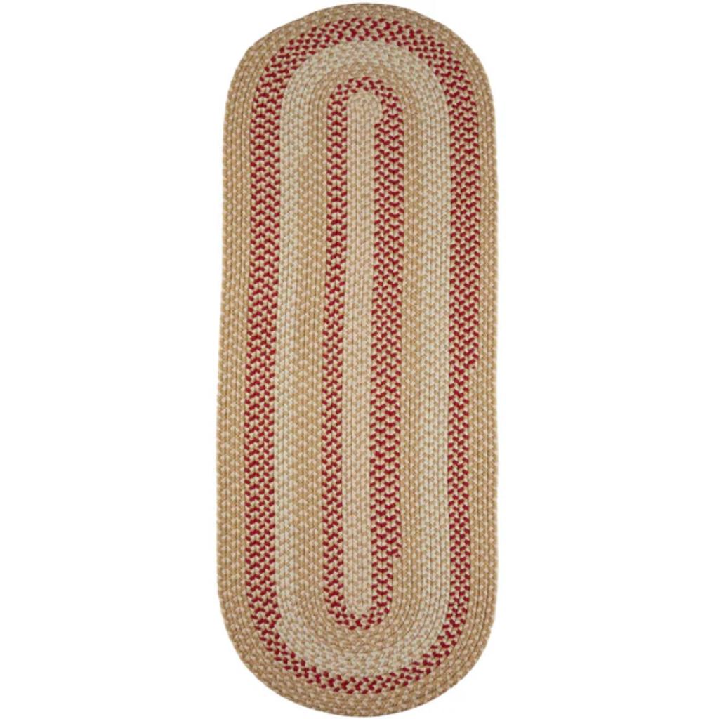 Manhattan Braided Runner Reversible Area Rugs